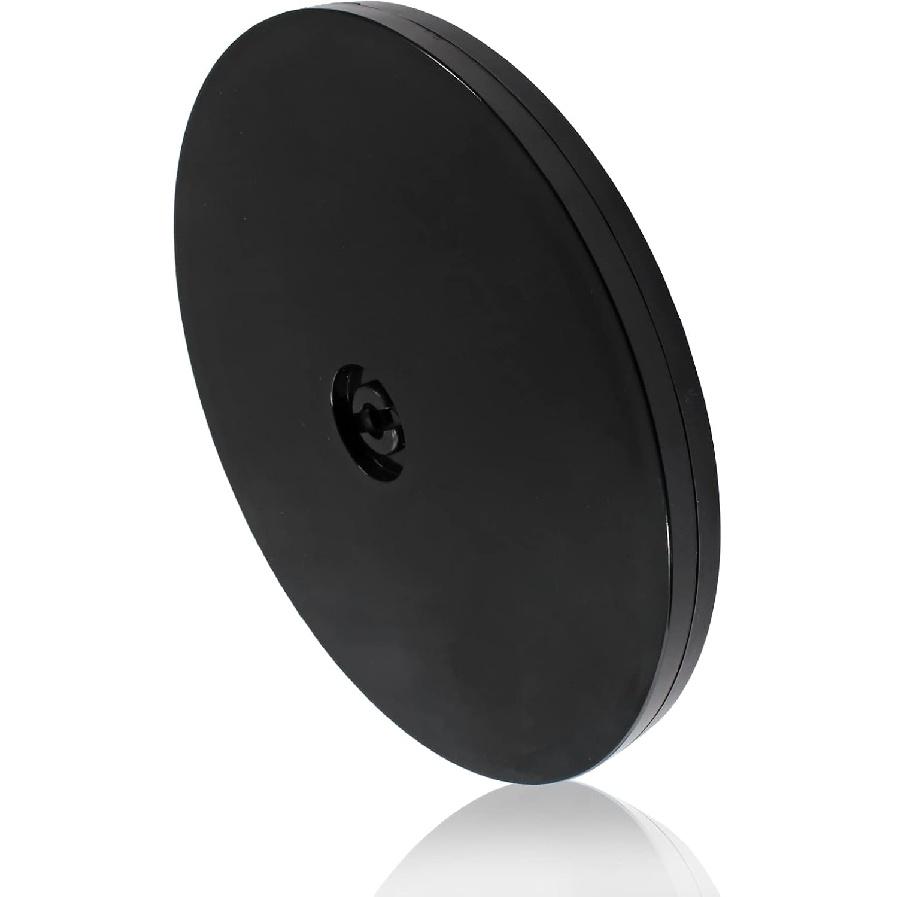 Bivethoi 6 Inch Mini Turntable - Clear Rotating Tray, Acrylic Ball Bearing Turntable Plate for Kitchen, Spice Rack, TV, Laptop, Computer Monitor