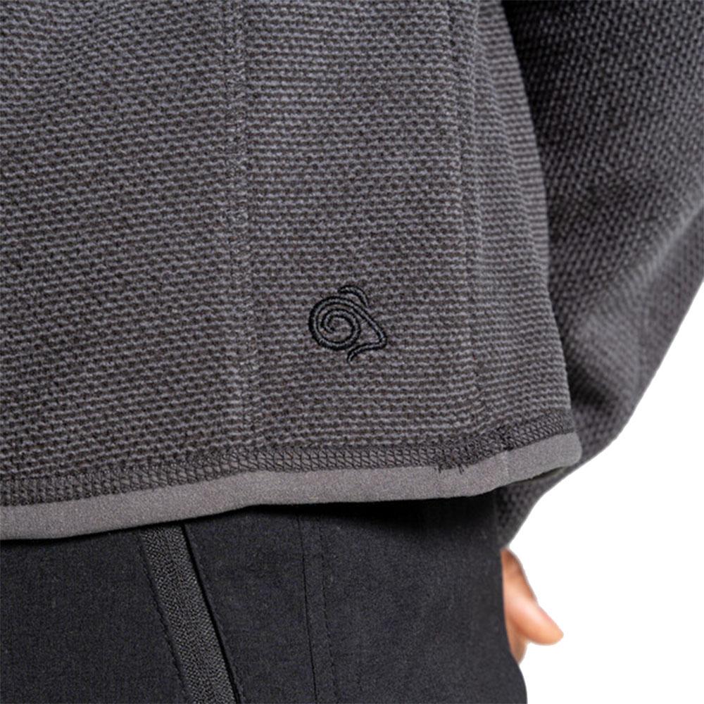 CRAGHOPPERS Mens Expert Active Marl Half Zip Fleece Top