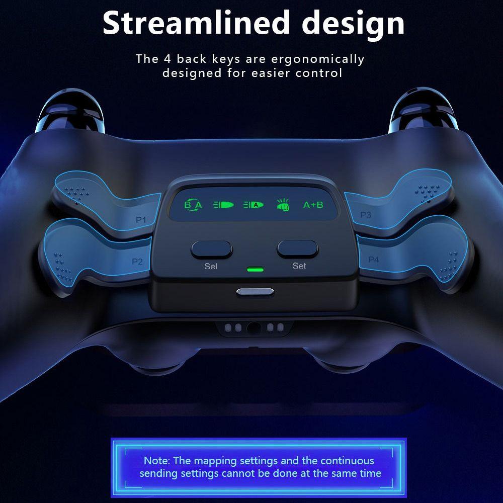 Gaming Gamepad Back Paddles Multi-function Game Controller Adapter Gamepad Extension for PS5