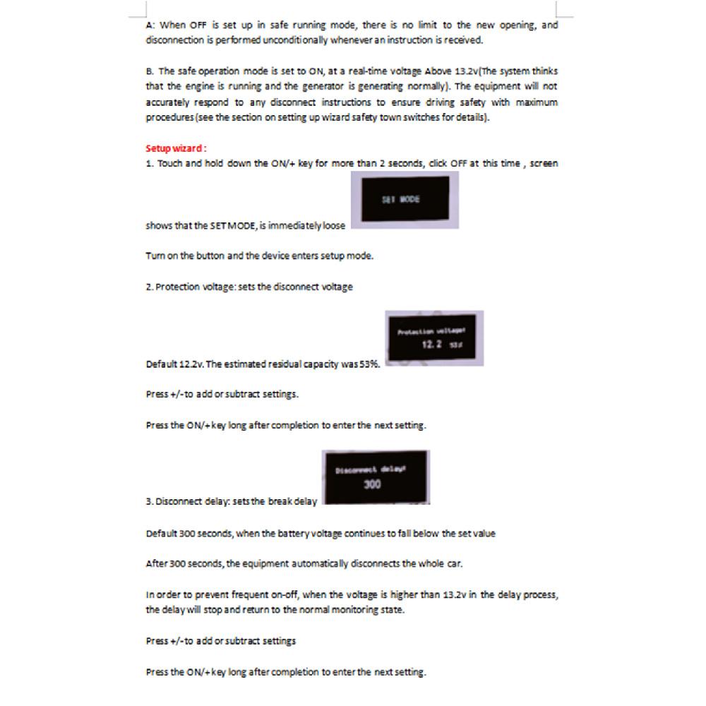 BPM-12 12V Intelligent Battery Protector