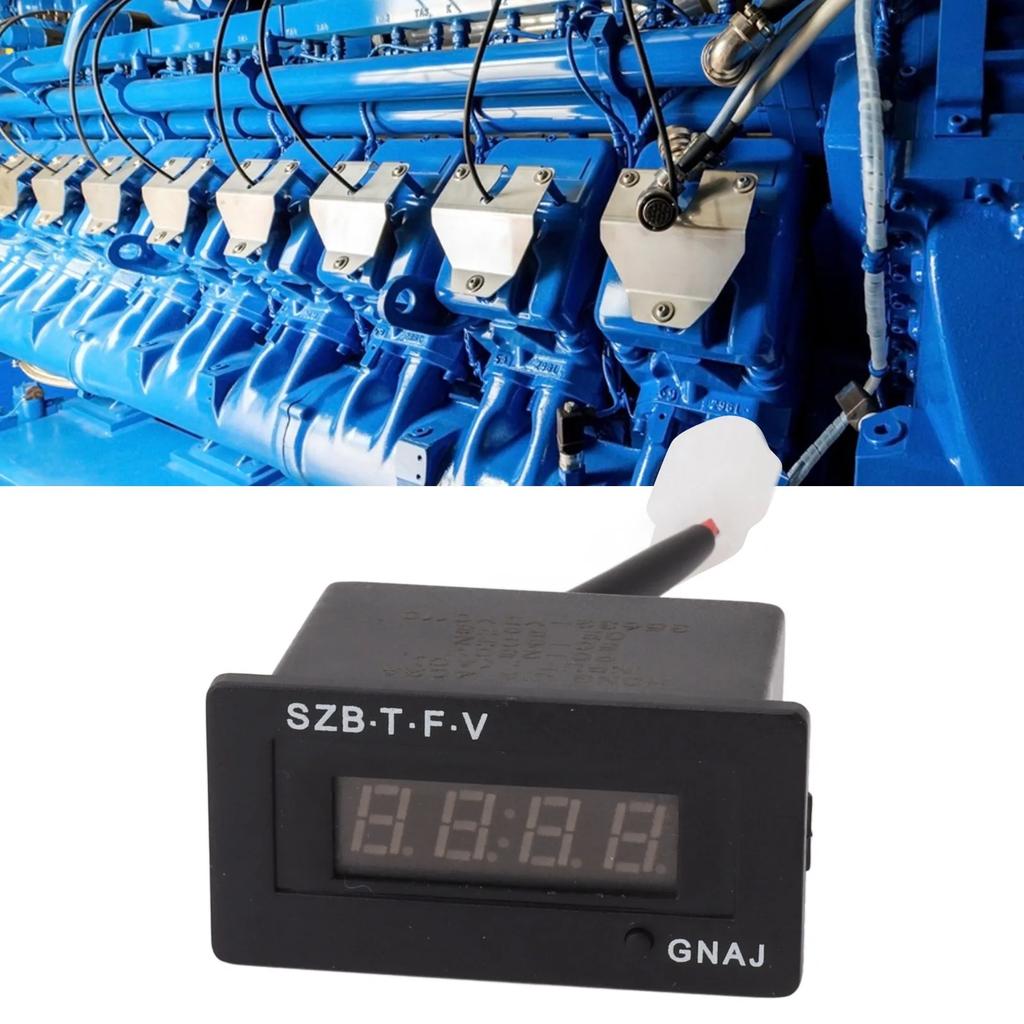 402A Digital Generator Meter Easy Installation LED Generator Digital Display Meter Stable Performance for Replacement