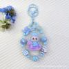 Flocking Wizard Cute Grain Mobile Phone Chain Keychain Bag Doll Pendant Accessories