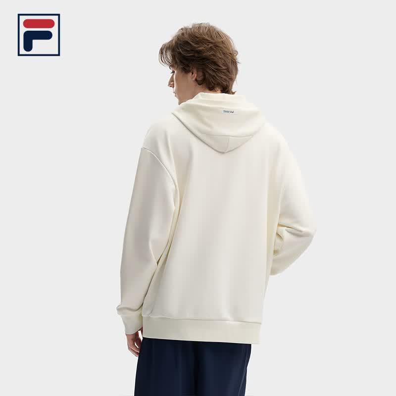 FILA Unisex Hooded Loose-Fit Sweatshirt