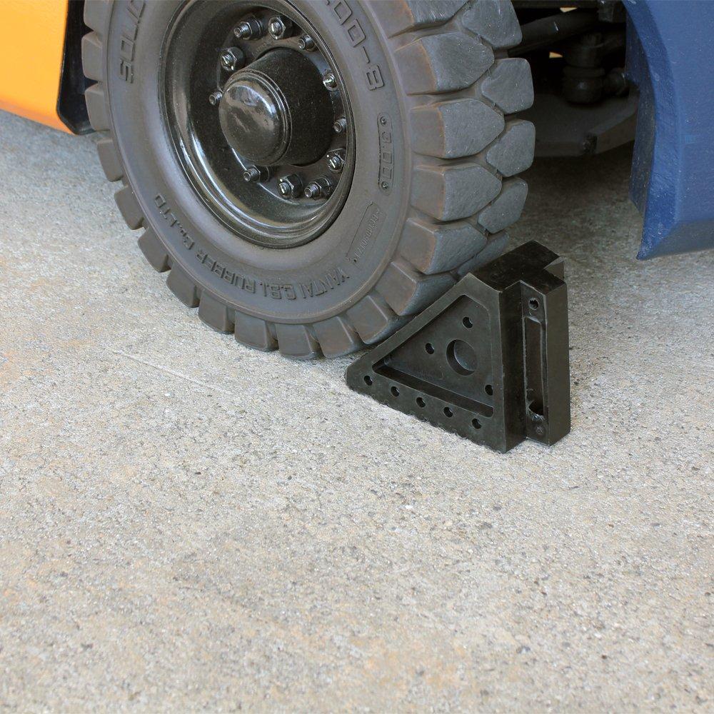 Meltec FT-20 Vehicle Tire Stopper, Rubber, 1 Piece, for RV, Agriculture, 4t Trucks