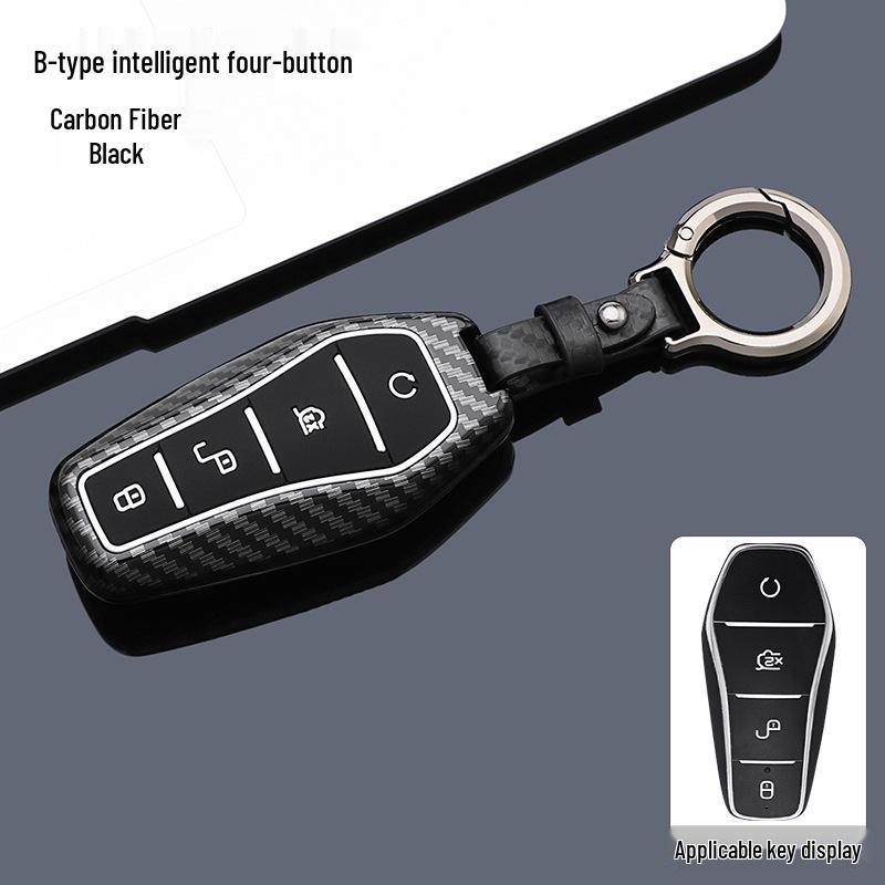 BYD Song Plus Key Case for 2021-2025 Models - Compatible with Song Pro, Song Ld/Max EV Car Accessories Shell
