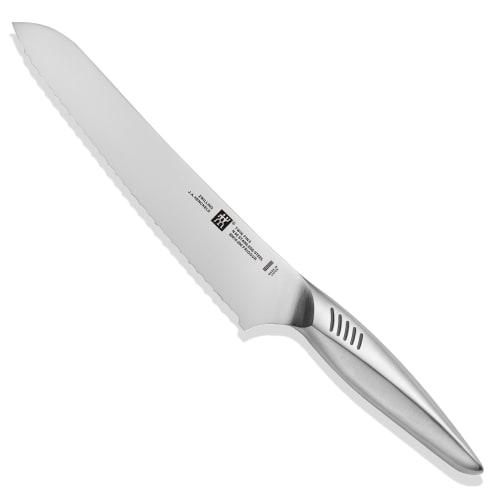 Zwilling Twin Fin 2 Bread Knife, 200mm, Made In Japan. This All-stainless Steel, Dishwasher-safe Knife Is Perfect for Cutting Bread and Cakes. Made In