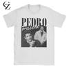 2026 Herren Damen Pedro Pascal T-Shirt Lustiger Schauspieler Vintage 90er Reine Baumwolle Oberteile Mode Kurzarm Rundhals T-Shirts Neue T-Shirts
