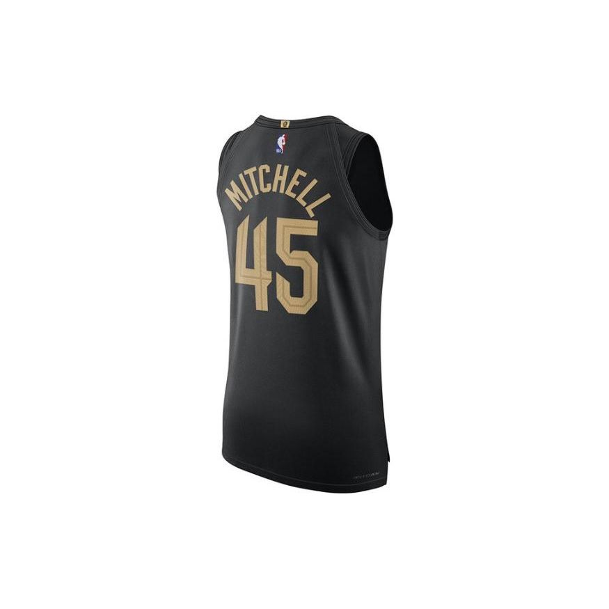 Nike X NBA Co-Branded Digital Letter Print Basketball Jersey Unisex Tops Black DQ0165-010