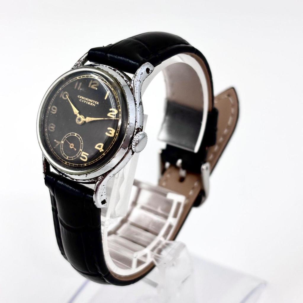 Used [In Operation/1940-50's] CITIZEN Citizen Chronometer F-Postwar II Type Antique Watch Military Manual Winding Rare