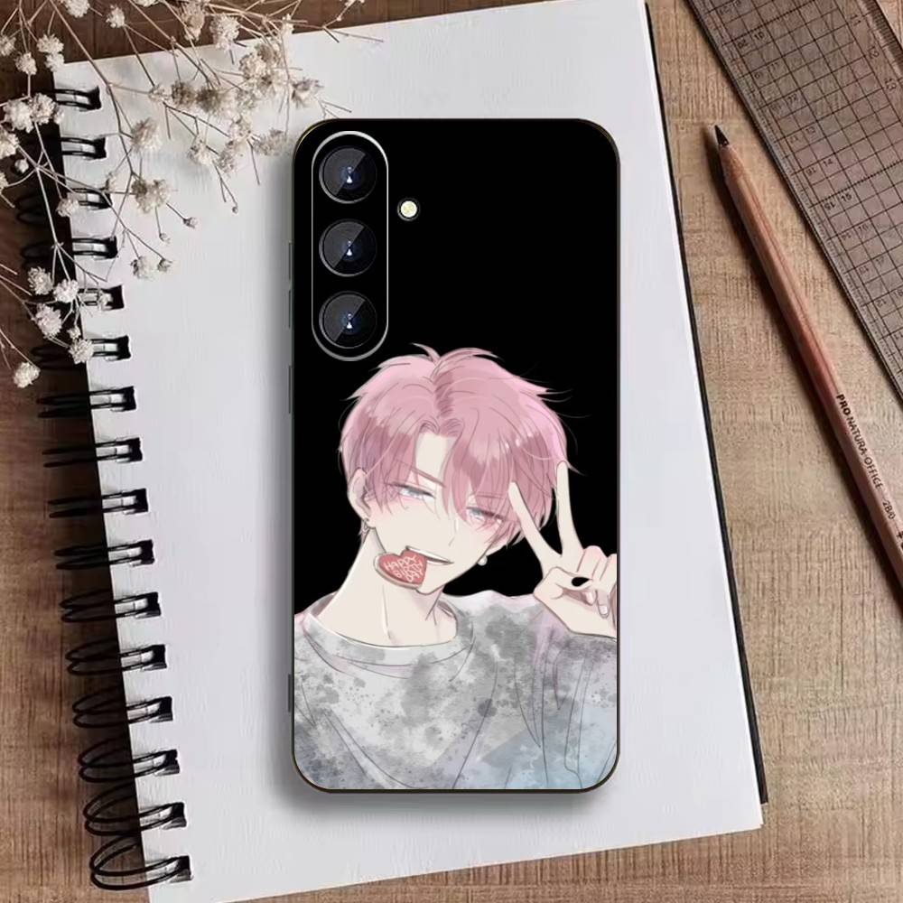 N-Tamon's B-Side Phone Case For Samsung Galaxy A73,A21s,A22,A31,A52,A53,A71,A41Soft Black Shell