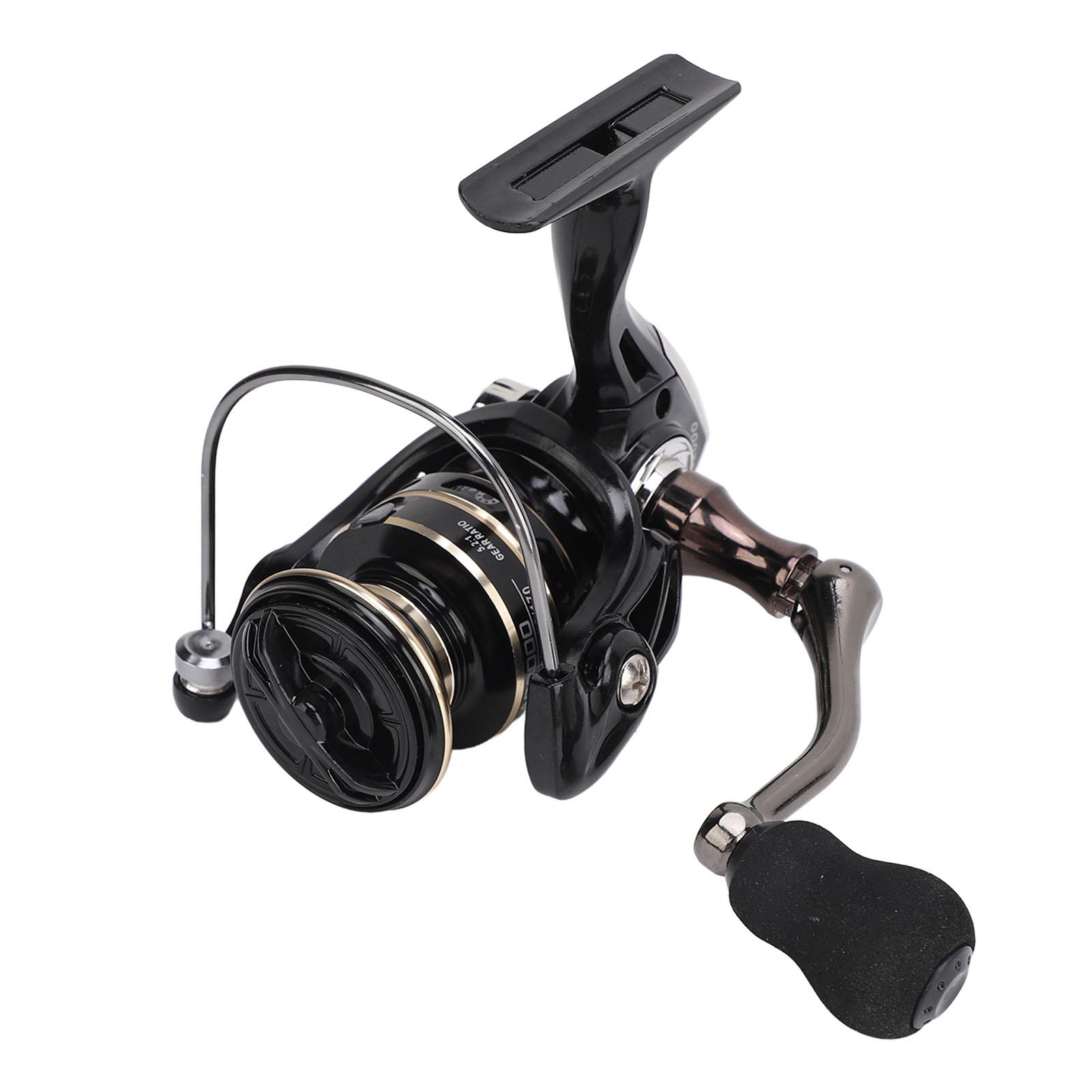 

Спиннинговая рыболовная катушка Мощная Легкая Металлическая катушка из алюминиевого сплава Рыболовные аксессуары для соленой или пресной воды