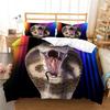 Snake Print 3D Printed Bedding Set, Reptile Down Duvet Cover, Pillowcase 2/3 Pieces, Mollusk Quilt Cover AU/DE/EU/ES Full Size Bed Cover