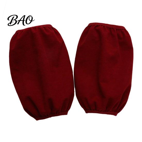 Polyester Sleeve Protectors for Students Stain Resistant Arm Sleeves, Elastic Cuff Oil-proof Protective Covers, Adjustable Covers Cleaning Solid Color