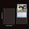 Protetores de Manga Premium Transparentes para Cartas de Equipe Para Jogo de Cartas, Top Loader Adequado Para Cartas Magic e Cartas Premium