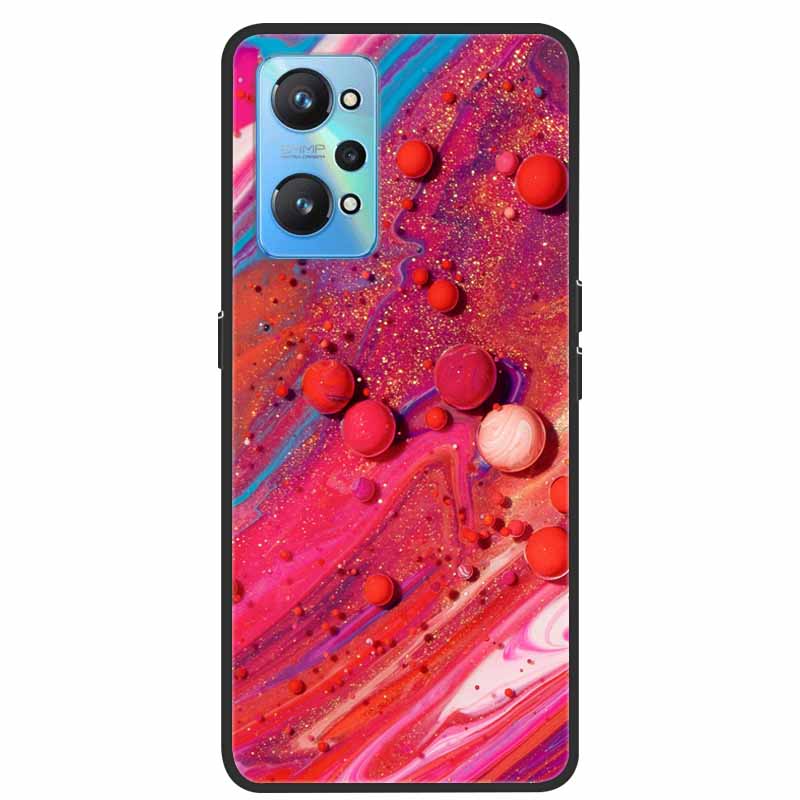 For Realme GT Neo 2 Case Silicone TPU Soft Cover Aesthetic Phone Case for Realme GT Neo2 Funda Realmi RMX3370 Shockproof Shell