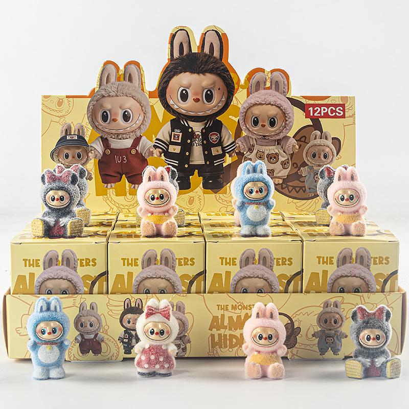 Populaire Kerst Abubu Pop Mart Poppen Ornament Blind Box Speelgoed