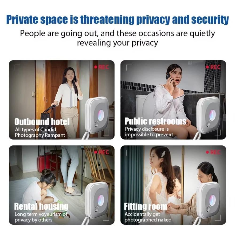 Portable Anti Candid Camera Detector Anti-spying Detector  for Locker Room Public Bathroom