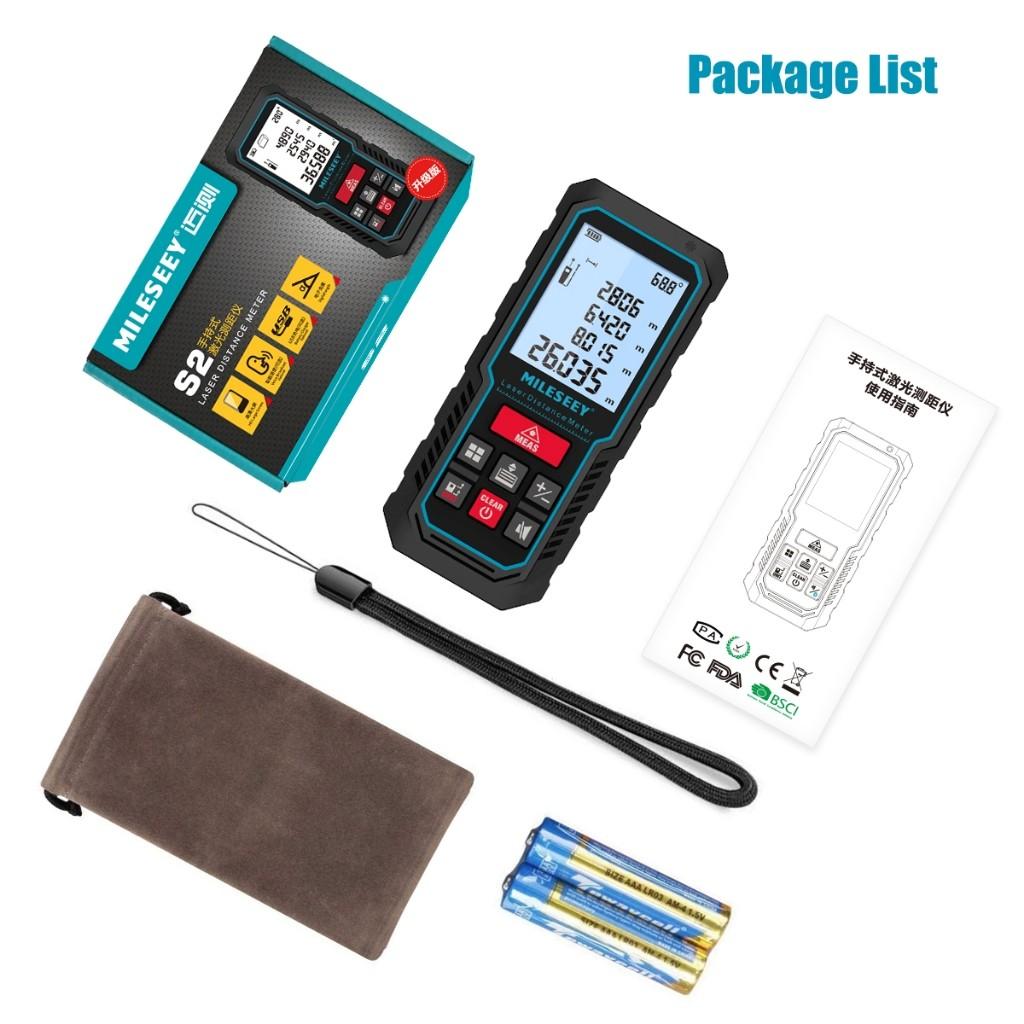 X5 Digital Precision Laser Distance Meter Handheld Tape Measure Test Tool Portable Professional Laser Rangefinder