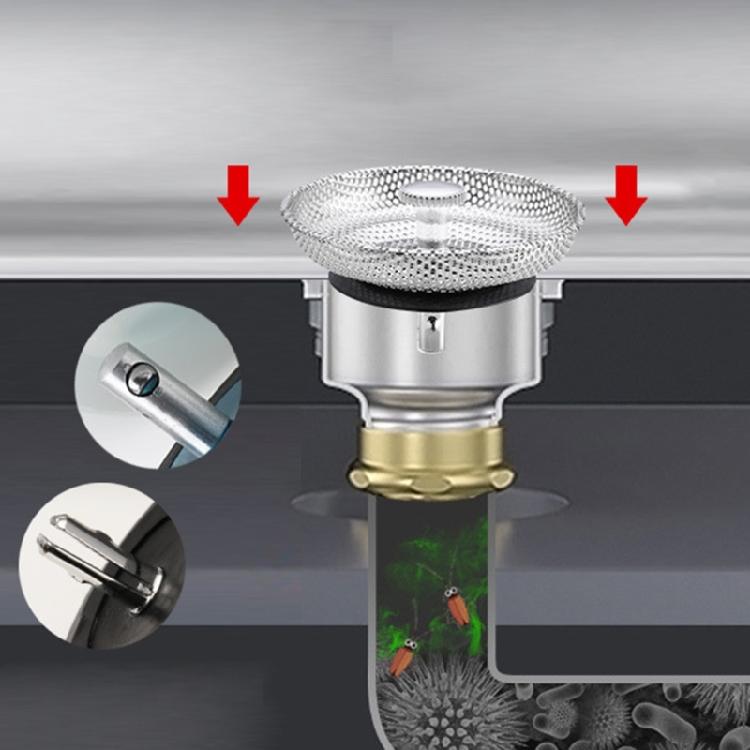 multifunction  Steel Sink Plugs Stable Sink Stoppers Heavy Duty Steel Sink Plugs Drain Filter for Long service  Use In Kitchens