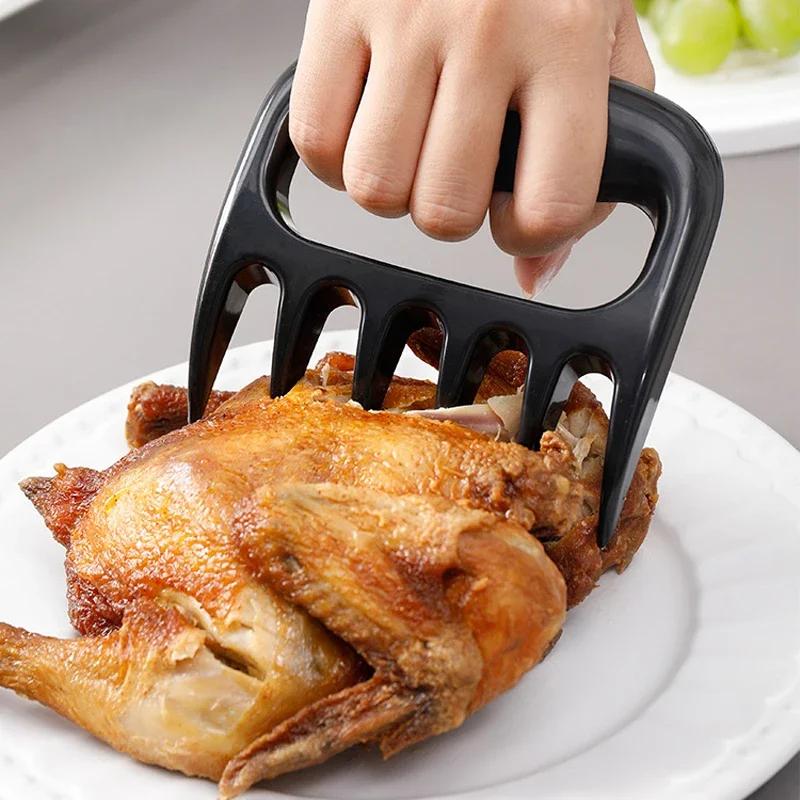 BBQ Accessories Meat Shredder Strong Pulled Pork Puller BBQ Fork Bear Claw Fruit Vegetable Slicer Cutters Cooking Tools