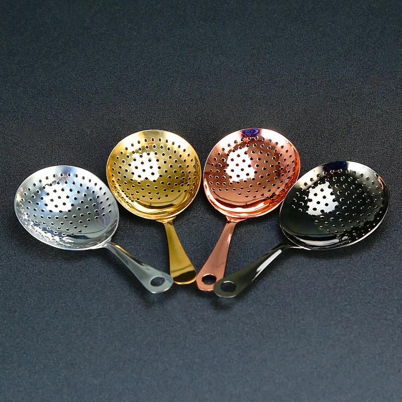 304 Stainless Steel Shaker Bar Bartender Ice Strainer Wire Mixed Drink Cocktail Filter Spoon Shaker Wine Ice Strainer Barware
