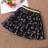 New Girls' Half Skirt Children's Fashion Performance Skirt Big Children's Mesh Skirt
