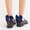 27 Colors Japanese Streetwear Socks Women's Bow Socks Fashion Female Patchwork Candy Color Short Socks Cute Ladies Knot Sokken