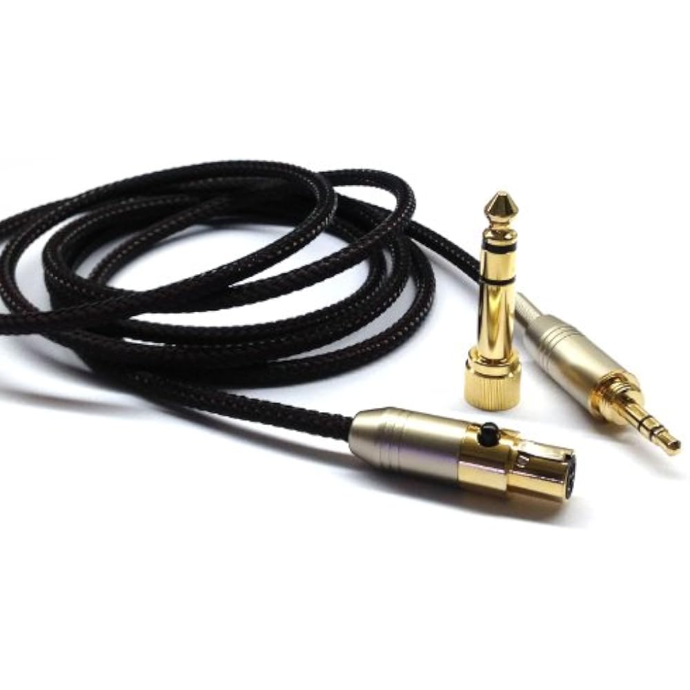 AKG K141 K171 K181 K240 Pioneer HDJ-2000 Headphone Replacement/upgrade Cable 1.2m /1.5m/2m/3m 2m H-3
