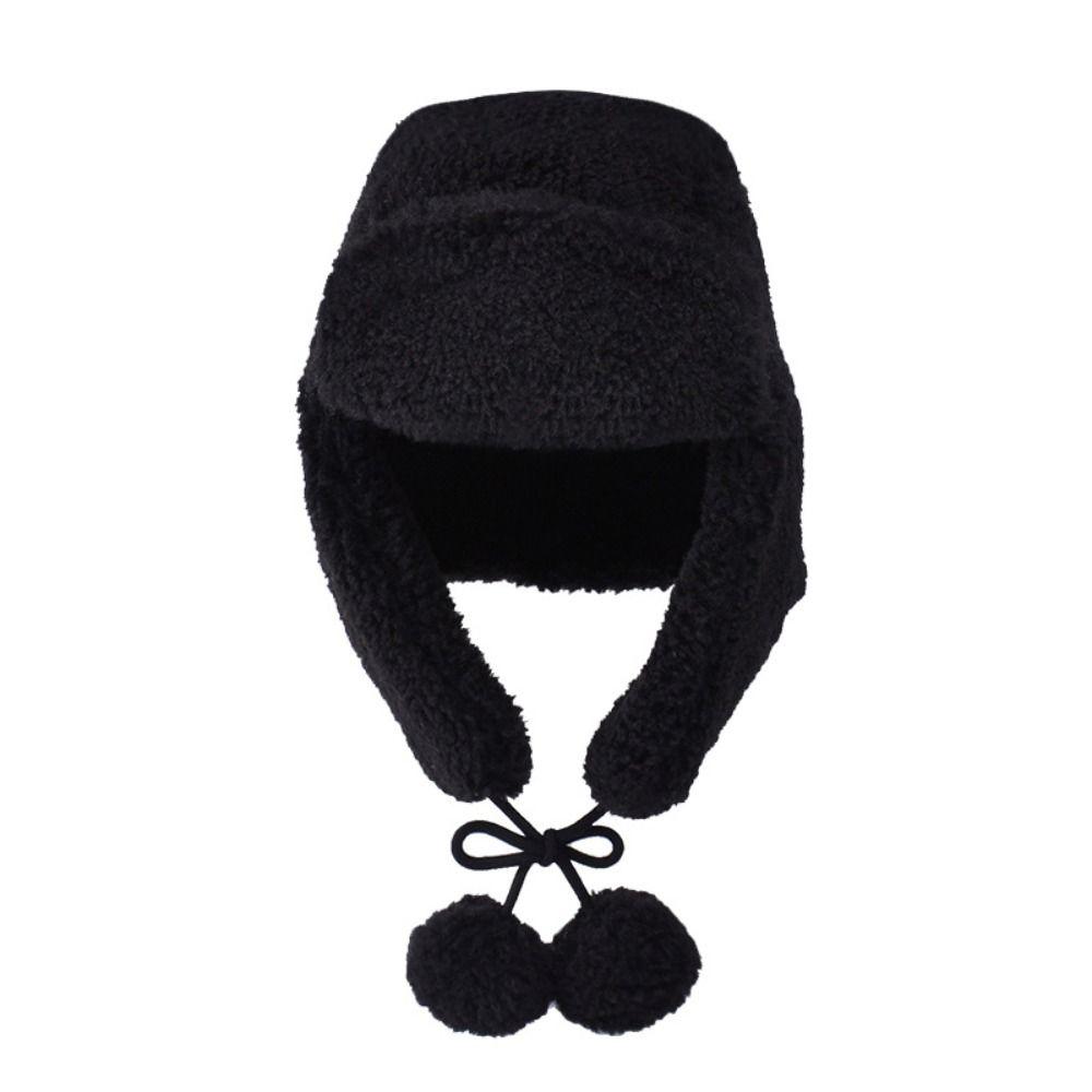 Warm Winter  Cycling Warm Hat Thickened Ski Pullover Cap Fashion Women Lei Feng Hat  Winter