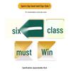 School Sports Ceremony Cheer Handheld Sign Prop with Cat Design
