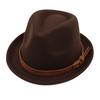 Western Cowboy Hat New Tibetan Ethnic Woolen Jazz Hat Grassland Outdoor Sunshade Top Hat