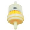 2 Pack Fuel Filter and Hose Line for Small Engines Replaces 691035 395051R 499742 Includes 4 Clamps for Secure Connection