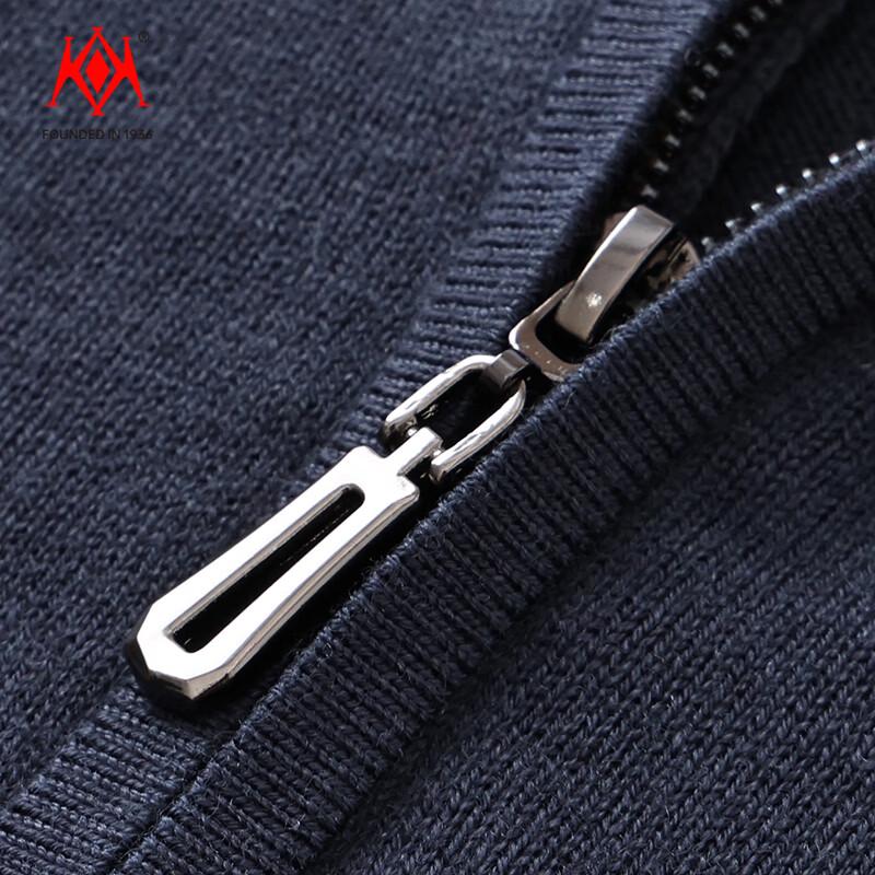 Men's Premium Wool Half-Zip Pullover Sweater
