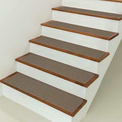 Selion Suction Stair Step Mat for Stays In Suction Washable For Stair Scratch Machine Suction For Pets Easy To for the Elderly X 22 Cm X 15 Mocha Mat,