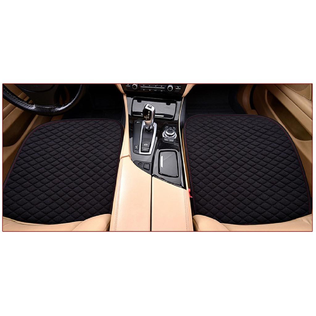 New Flax Car Seat Cover Protector Linen Front or Rear Seat Back Cushion Pad Mat for Truck Suv or
