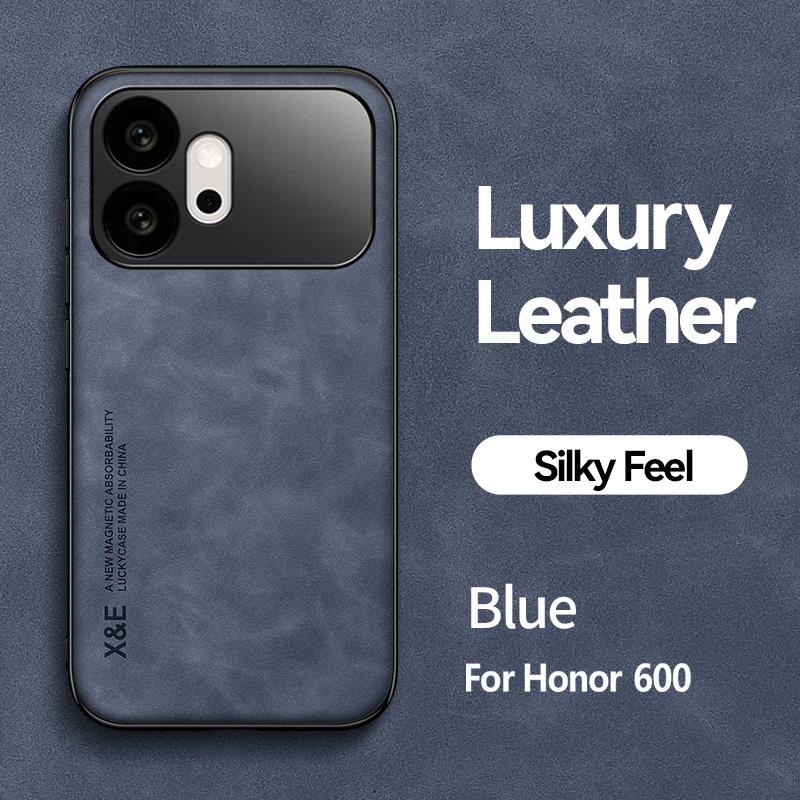 

Fundas For Honor 600 Lite 5G Case Leather Car Magnetic Holder Back Cover For Honor 600 Pro 600Lite 600Pro 5G Soft Coque Capa Honor 600