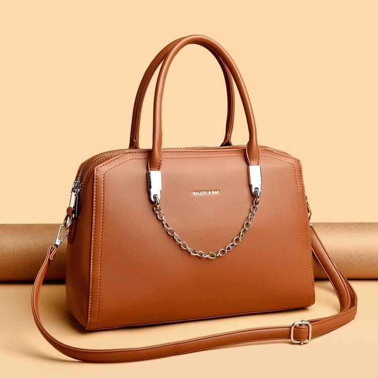 Женская сумка-тоут большая вместительная наплечная сумка-мессенджер