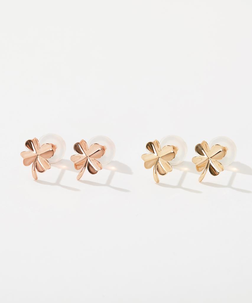 Dorocy 14K Lucky Clover Earrings