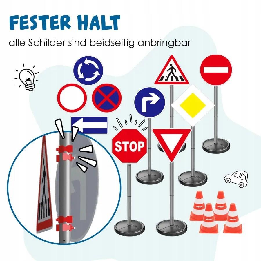 Road Signs Mega Educational Set For Learning Road Traffic