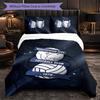 Birmingham City Themed Bedding 3Pcs Duvet Cover Set Decorative Bed Linen For Teen Room Home Decoration