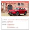 Set Schmutzfänger für Honda HR-V HRV VEZEL 2014 – Schmutzfänger Spritzschutz vorne hinten Kotflügel 2014 15 16 17 18 19