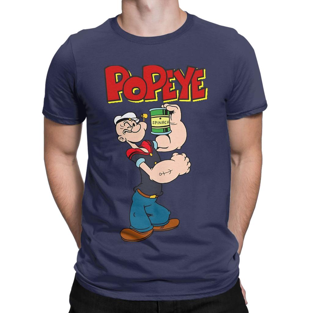 Ppopeye Novelty Graphic 100 Cotton Tshirt Ppopeye Tees Tops For Unisex