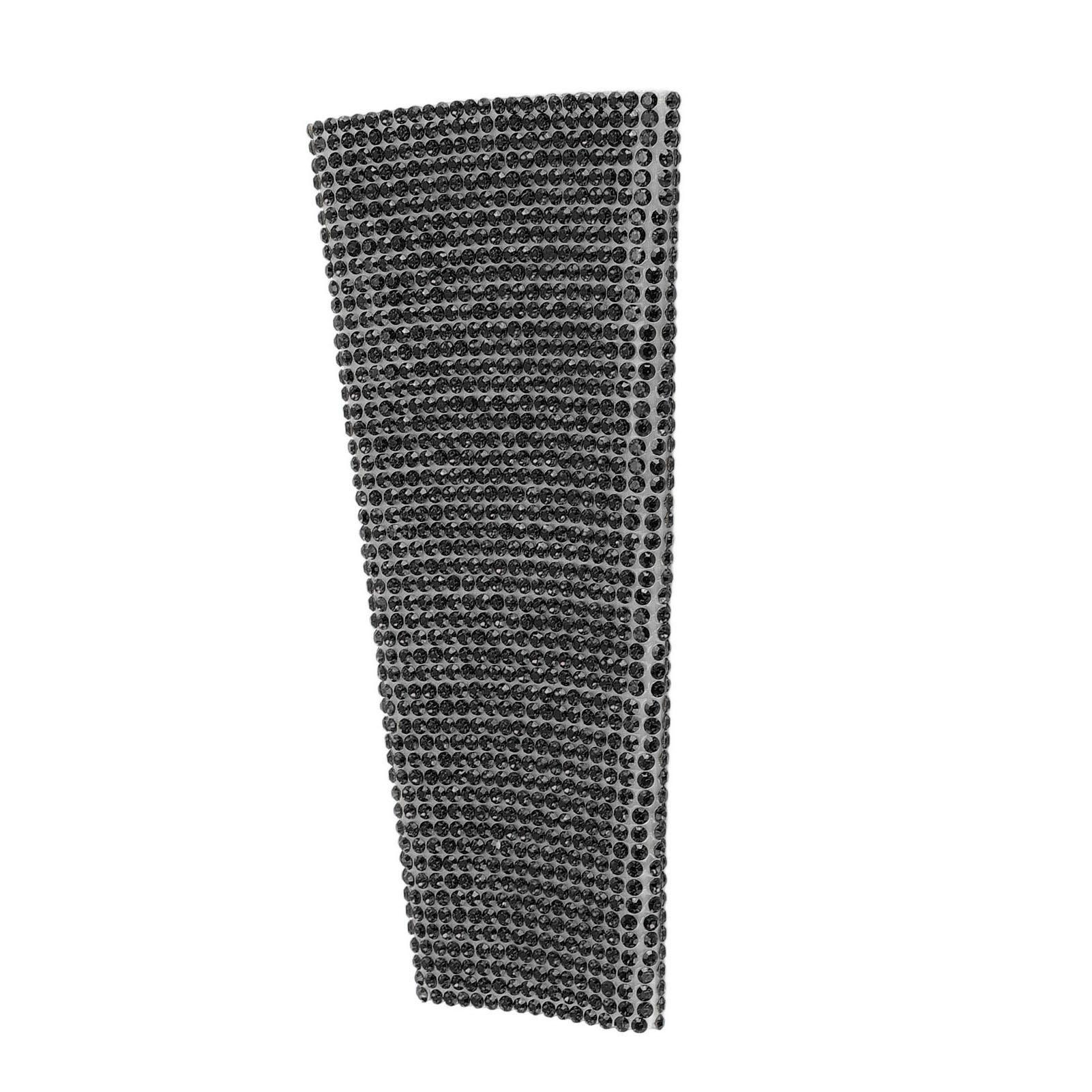 

Чехол для ручки микрофона Сверкающий Блестящий Страз Декоративный Рукав-Обертка для SM58 чёрный