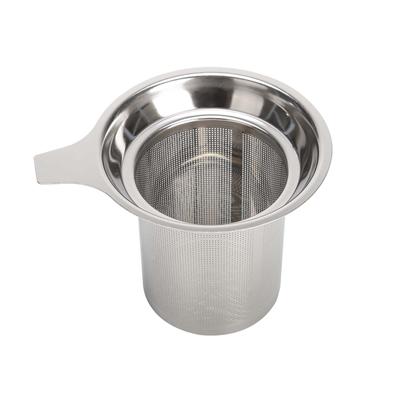 Pratical Stainless Steel Tea Strainer Mesh Infuser Basket for Mug Teapot Tea Accessories Loose Tea Leaf Infusers Herb Filter