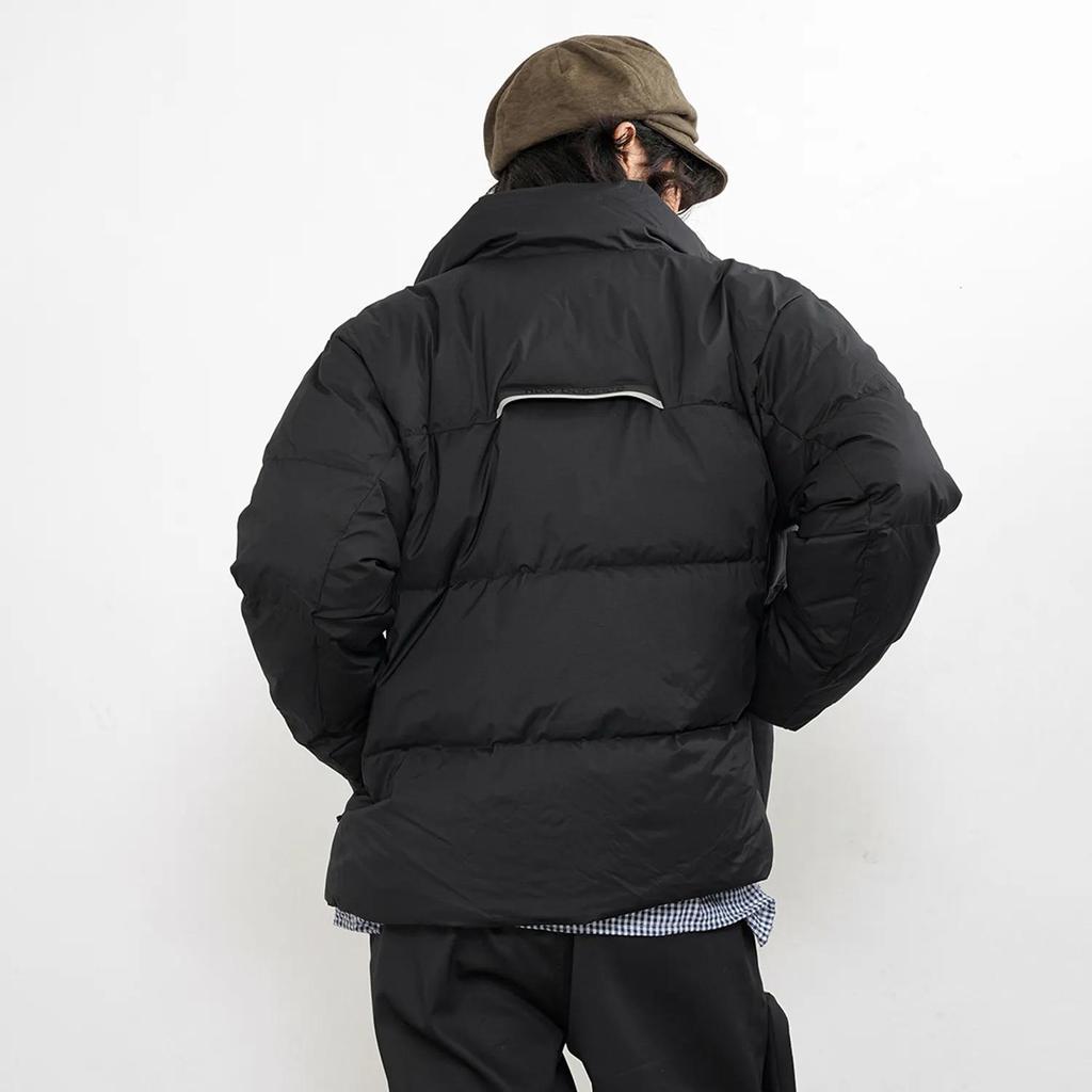 New Balance Down Jackets Unisex Black Stand Collar Moderate Other (Unisex) Down Jackets 5PB43053 BK