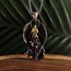 Creativity Mother of Purgatory Demons Pendant Wing Angel Goddess Pendant Necklace for Men Trend Punk Gothic Women Jewelry