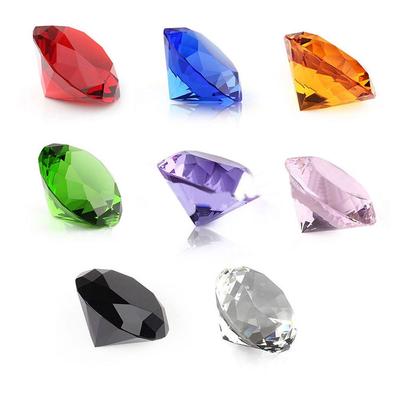 30mm DIY Wohnkultur Romantische Geschenke Kristalle Diamant Tischkonfetti Klar Hochzeitsbedarf