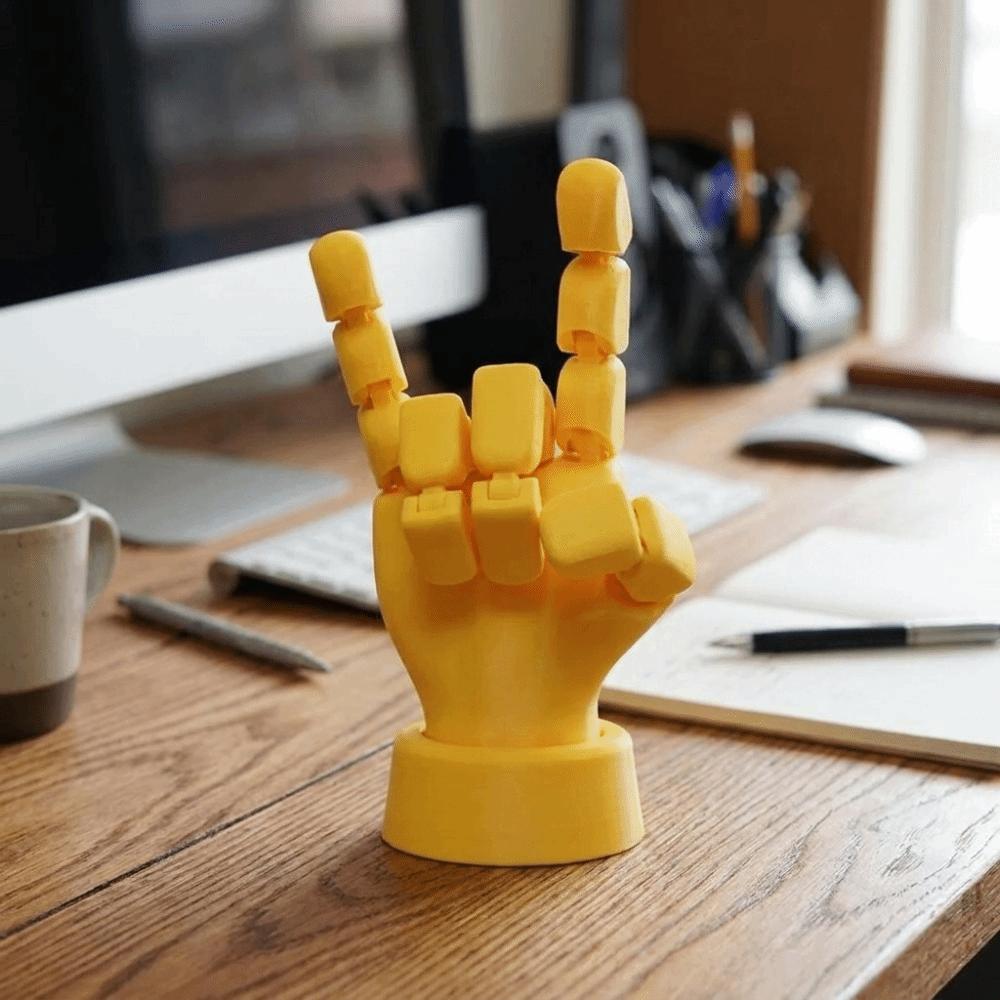 Novelty 3D Printed Hand Model Unique Movable Joint Hand Articulated Hand Model Friends Gift