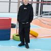 Li Ning Badfive Loose Casual Sports Cartoon Hoodie Men Hoodies Black AWDQC31-2