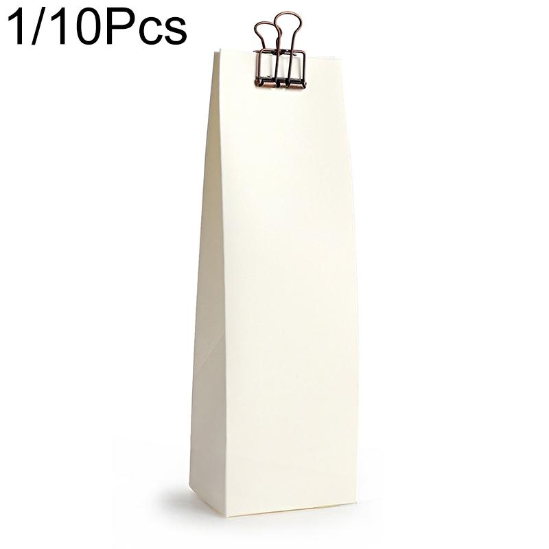 1PC/10PC Cookie Candy Bags Wedding Candy Colors Coffee Beans Storage Bag Colorful Favor Bag Festival Multiple Options Available